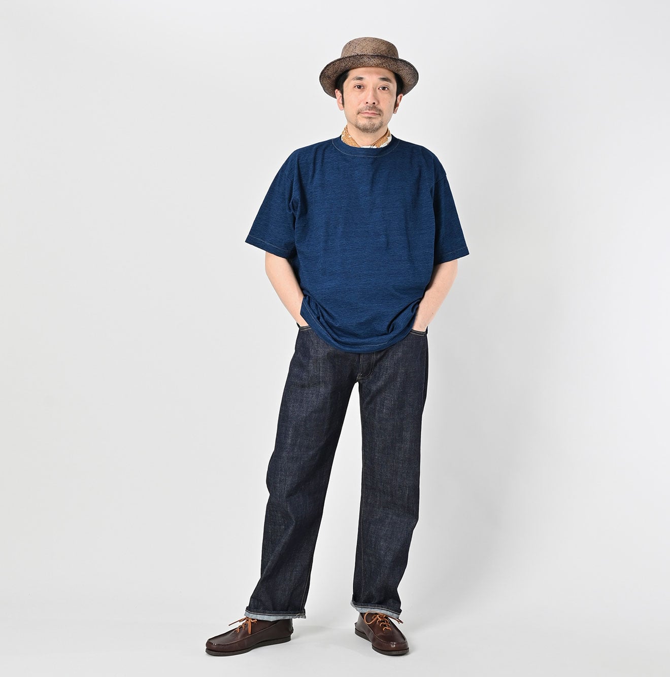 45R Indigo Ocean 908 Short Sleeve T-shirt - Image 5