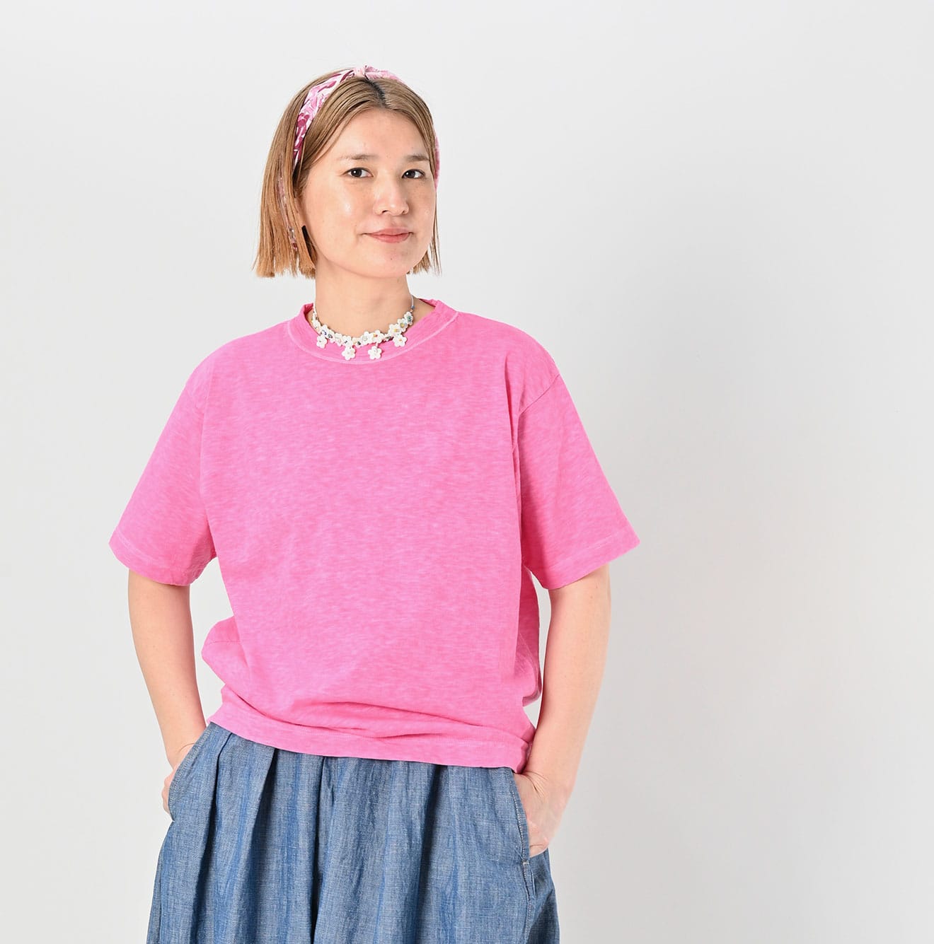 Sakura Dyed Ocean 908 Short Sleeve T-shirt