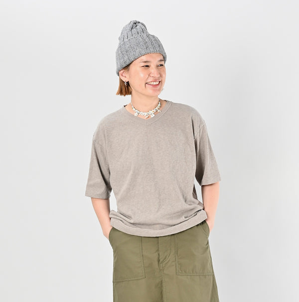 45R 4545 Tenjiku 908 V-neck Short Sleeve T-shirt