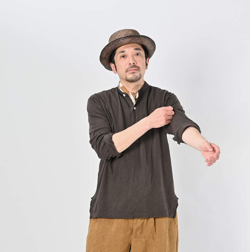 45R 4545 Tenjiku 908 Henley T-shirt - Image 10