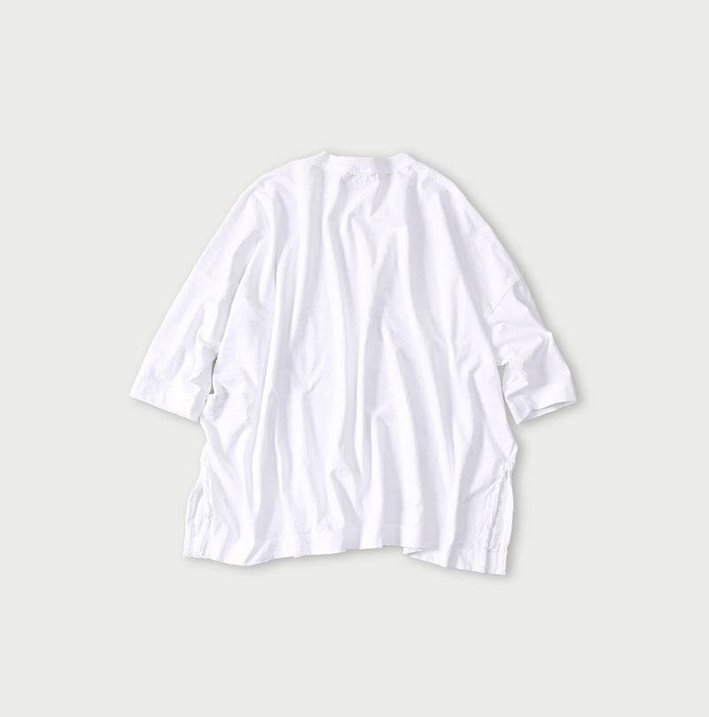45R Big Slit T-shirt (White) - Image 11