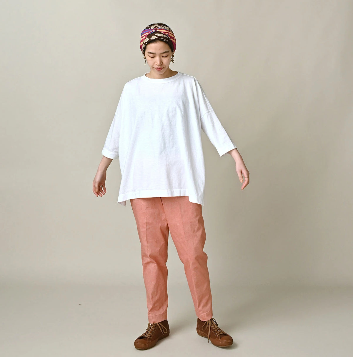 45R Big Slit T-shirt (White)