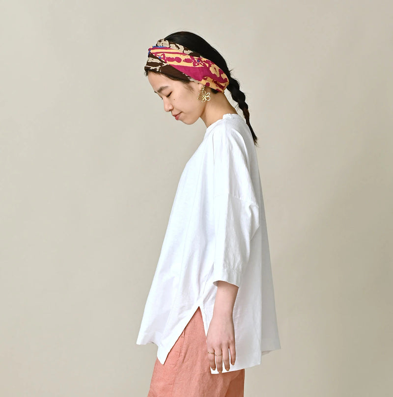 45R Big Slit T-shirt (White) - Image 4