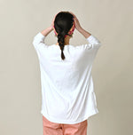 45R Big Slit T-shirt (White)