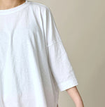 45R Big Slit T-shirt (White)