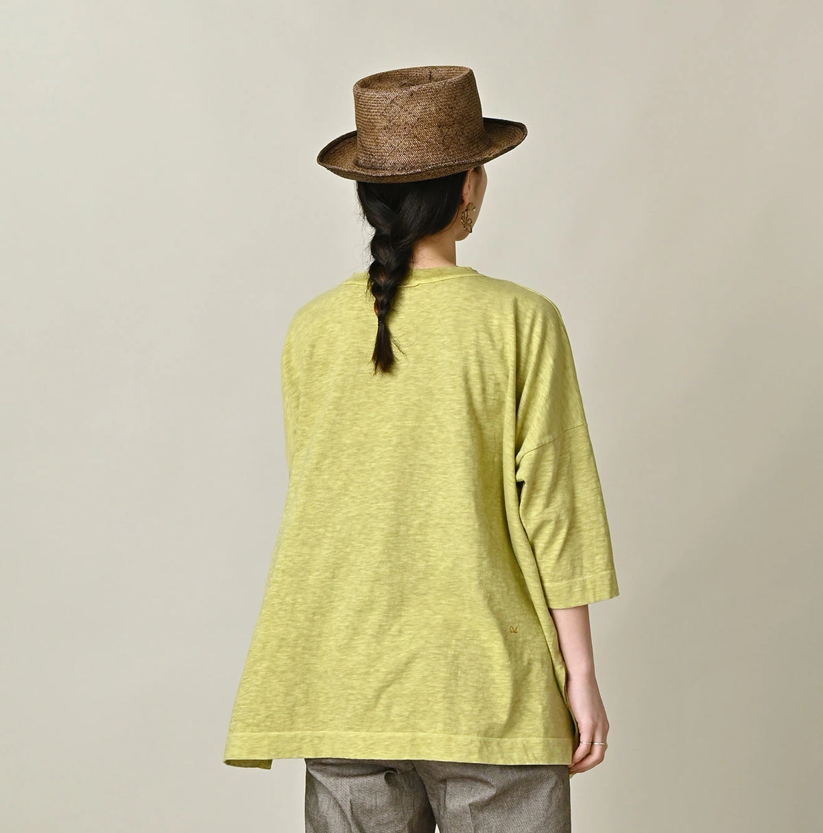 45R Big Slit T-shirt (Plant-Based Dye)