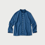 45R Frilled Square Cardigan (Plant-Based Dye)