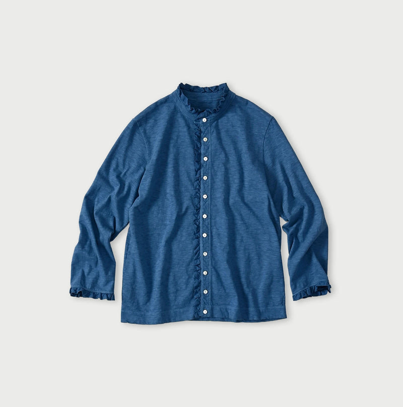 45R Frilled Square Cardigan (Plant-Based Dye) - Image 5