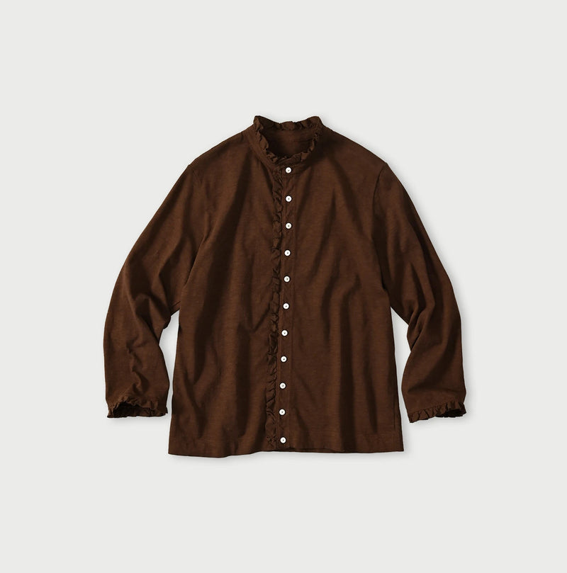 45R Frilled Square Cardigan (Plant-Based Dye) - Image 6