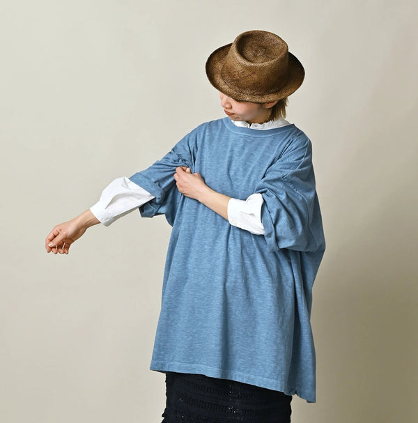 45R SIZE 9.8 | Ocean 908 Short Sleeve T-shirt (Plant-Based Dye)