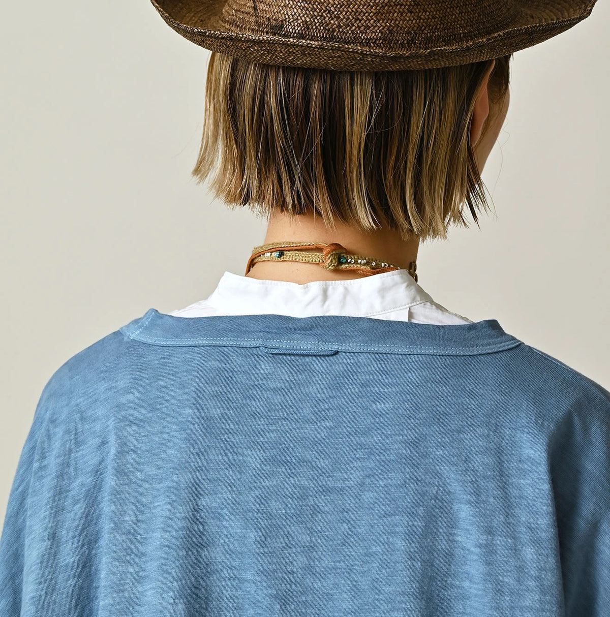 45R SIZE 9.8 | Ocean 908 Short Sleeve T-shirt (Plant-Based Dye)