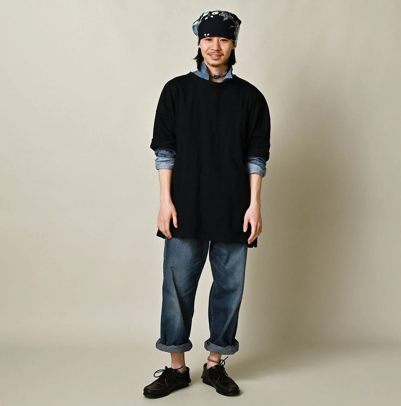 45R SIZE 9.8 | Indigo Ocean 908 Short Sleeve T-shirt - Image 3