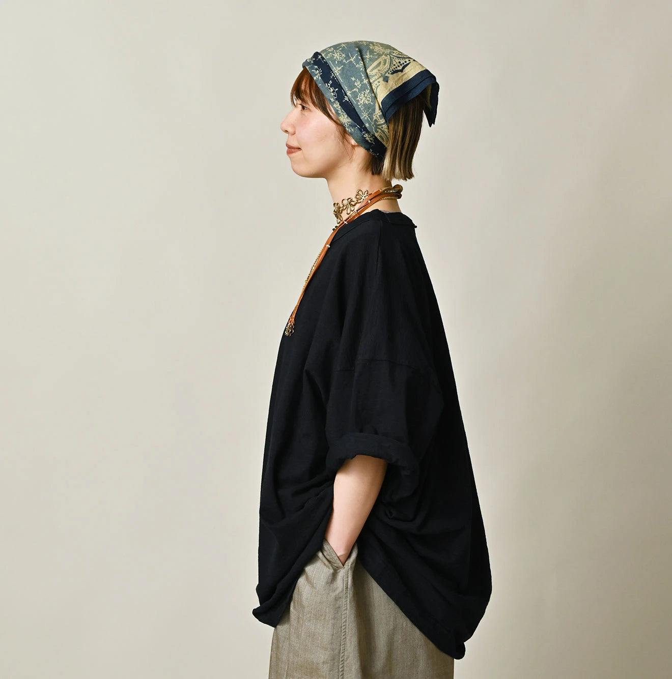 45R SIZE 9.8 | Indigo Ocean 908 Short Sleeve T-shirt - Image 5