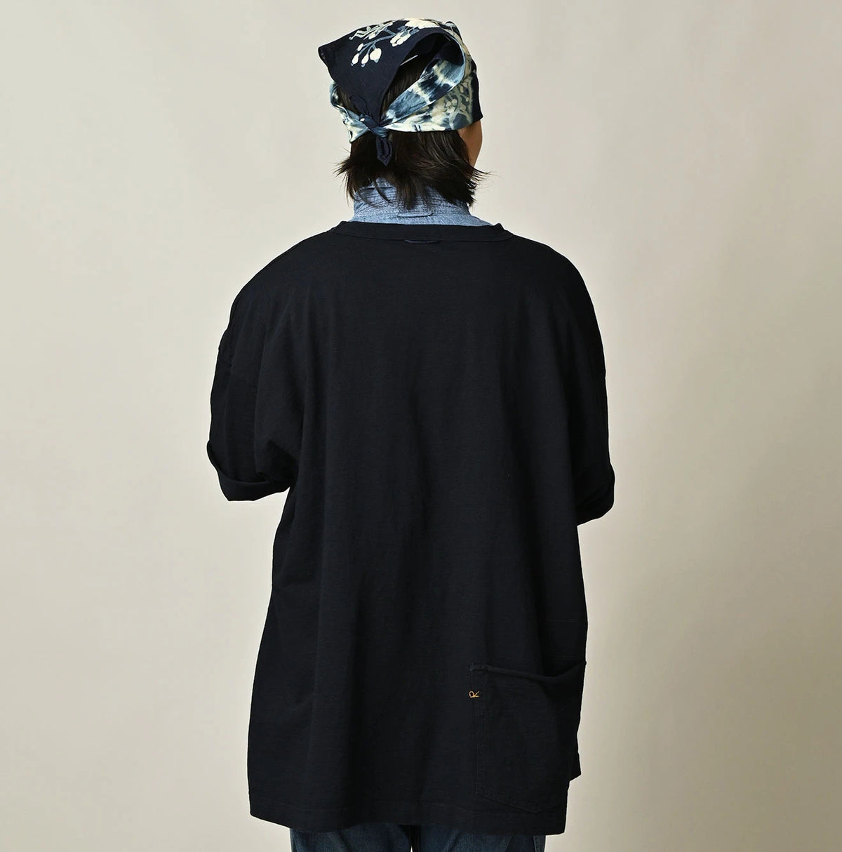 45R SIZE 9.8 | Indigo Ocean 908 Short Sleeve T-shirt