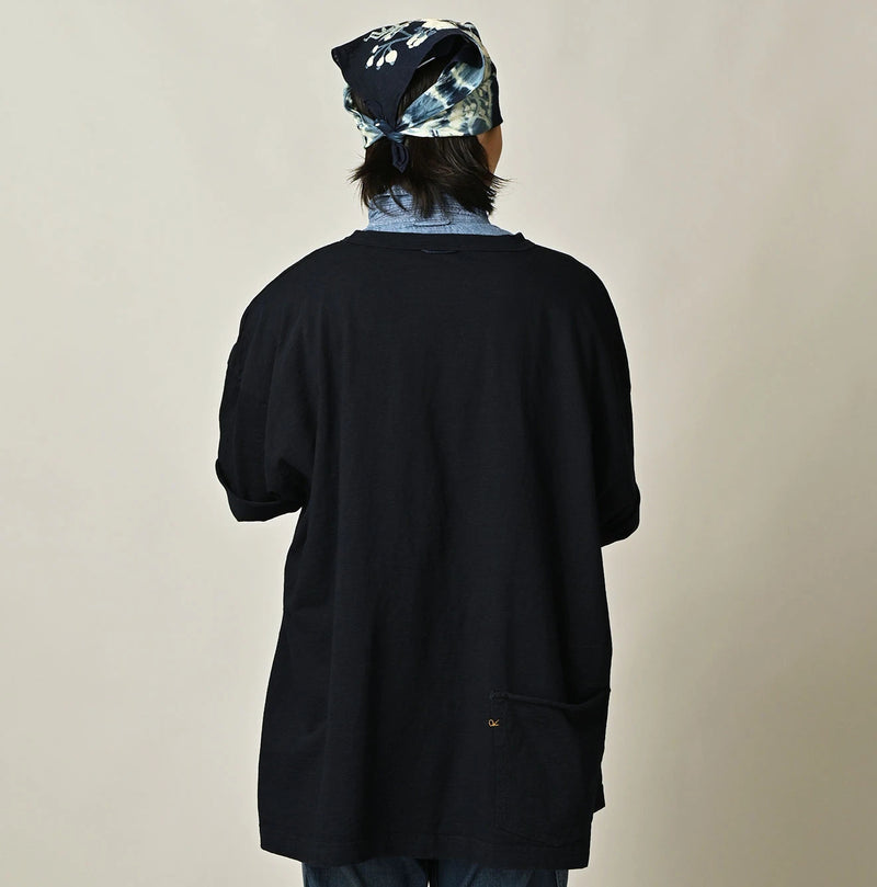 45R SIZE 9.8 | Indigo Ocean 908 Short Sleeve T-shirt - Image 9