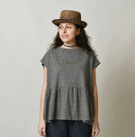 45R Piccologo Gathered M-Camisole (Top-Dyed)