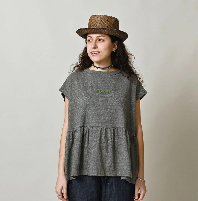 45R Piccologo Gathered M-Camisole (Top-Dyed) - Image 3