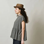 45R Piccologo Gathered M-Camisole (Top-Dyed)
