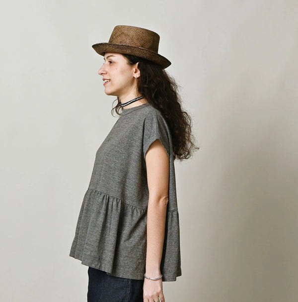 45R Piccologo Gathered M-Camisole (Top-Dyed)