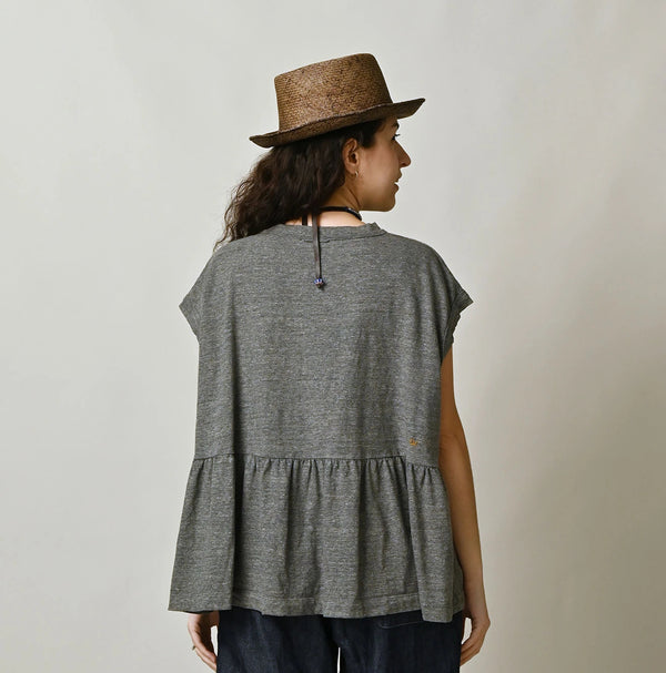 45R Piccologo Gathered M-Camisole (Top-Dyed)