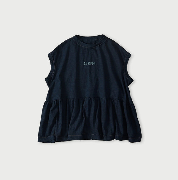 45R Indigo Piccologo Gathered M-Camisole