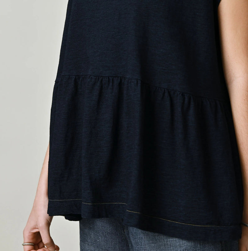 45R Indigo Piccologo Gathered M-Camisole - Image 9