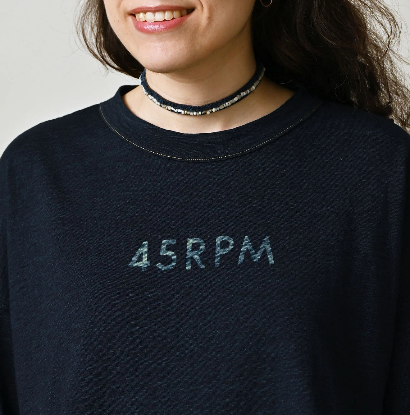 Indigo Futura Logo T-shirt | 45R Official Online Store – 45R GLOBAL