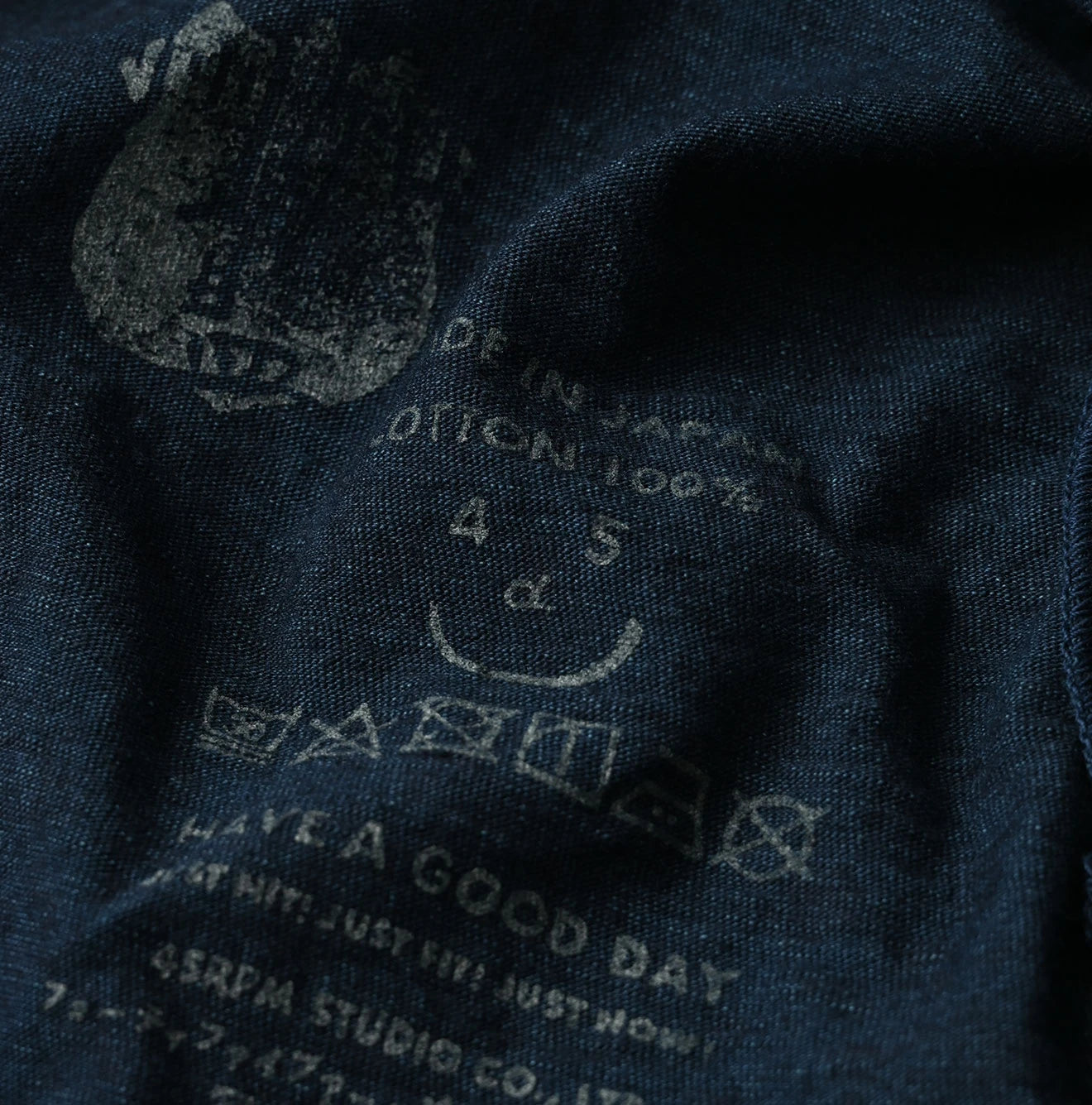 Indigo Futura Logo T-shirt | 45R Official Online Store – 45R GLOBAL