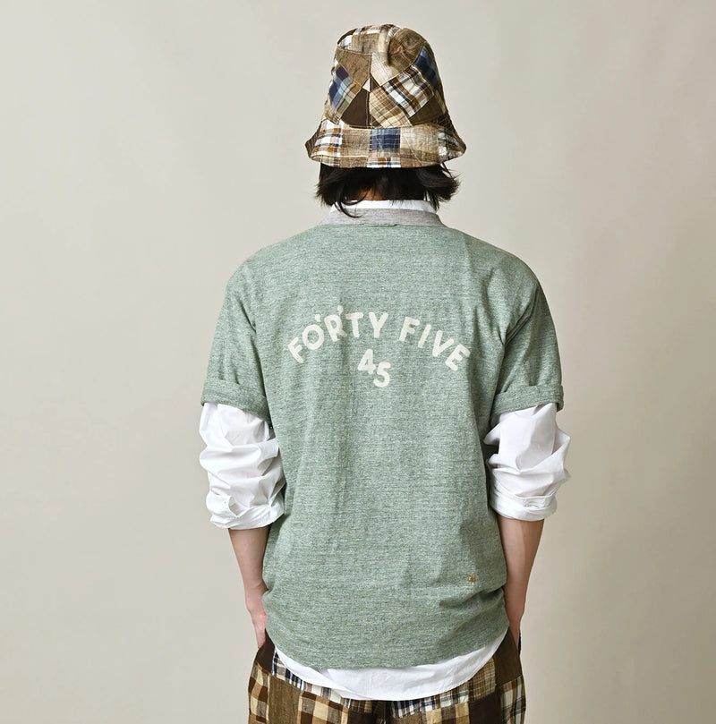 45R Cleric Arch Logo T-shirt (Top-Dyed) - Image 11