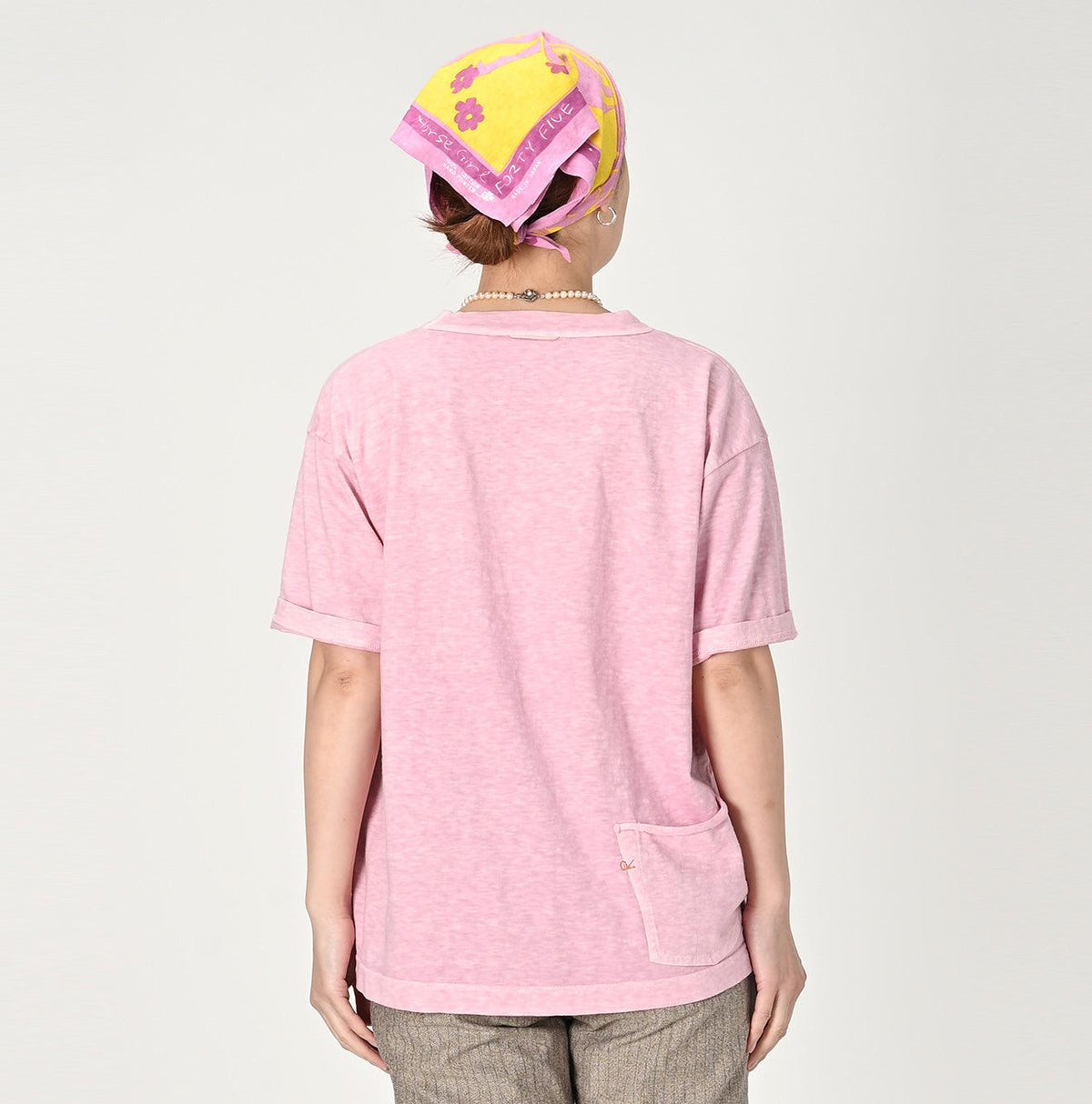 Sakura Dyed Ocean 908 Short Sleeve T-shirt - 45R by 45rpm studio