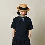 45R Indigo Cleric Arch Logo T-shirt