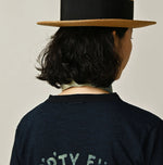 45R Indigo Cleric Arch Logo T-shirt