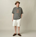 45R Swallowtail Butterfly Embroidery 908 T-shirt (Top-Dyed)