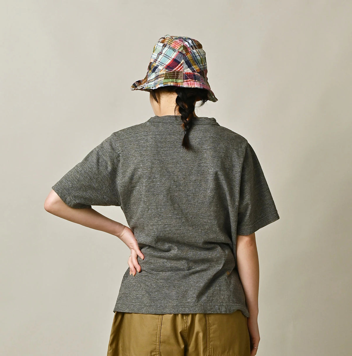 45R Swallowtail Butterfly Embroidery 908 T-shirt (Top-Dyed)