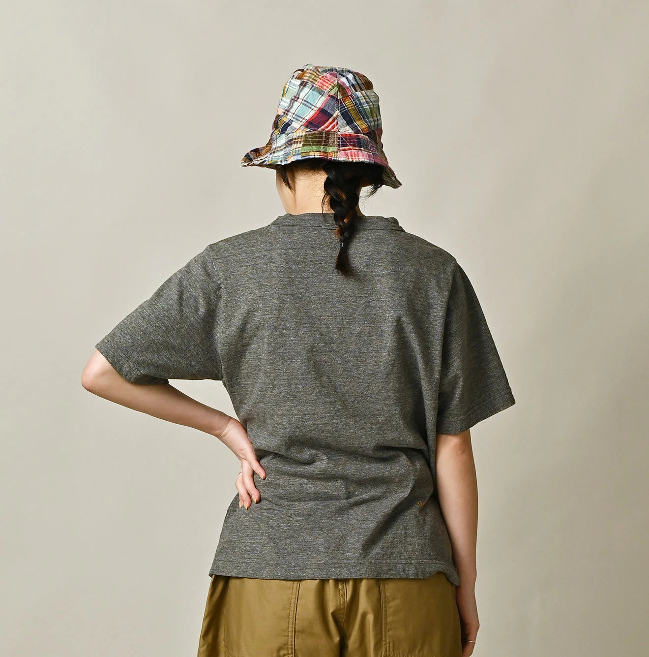 45R Swallowtail Butterfly Embroidery 908 T-shirt (Top-Dyed) - Image 6