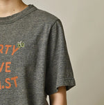 45R Swallowtail Butterfly Embroidery 908 T-shirt (Top-Dyed)