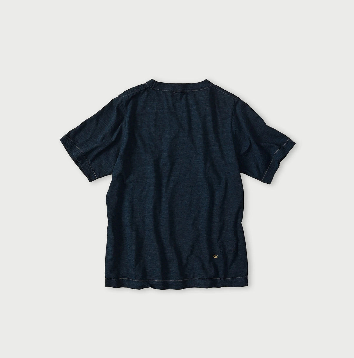 45R Indigo Swallowtail Butterfly Embroidery 908 T-shirt