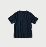 45R Indigo Swallowtail Butterfly Embroidery 908 T-shirt