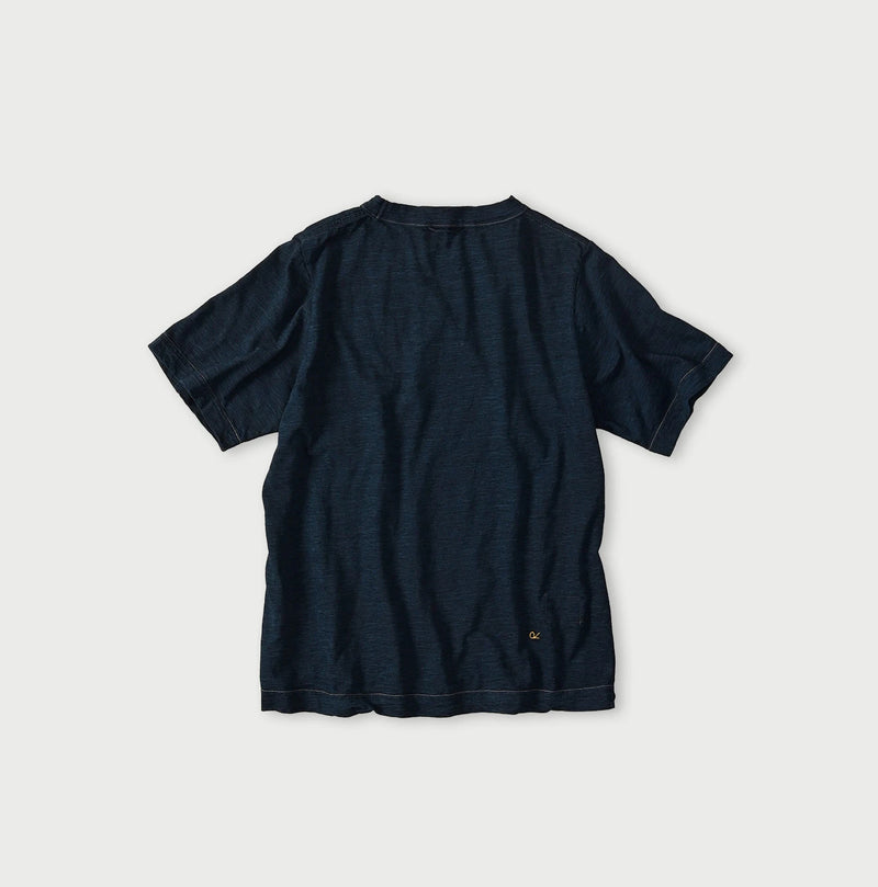 45R Indigo Swallowtail Butterfly Embroidery 908 T-shirt - Image 14