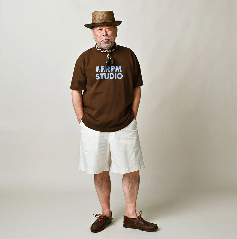 45R Bold Logo 908 Ocean T-shirt - Image 6
