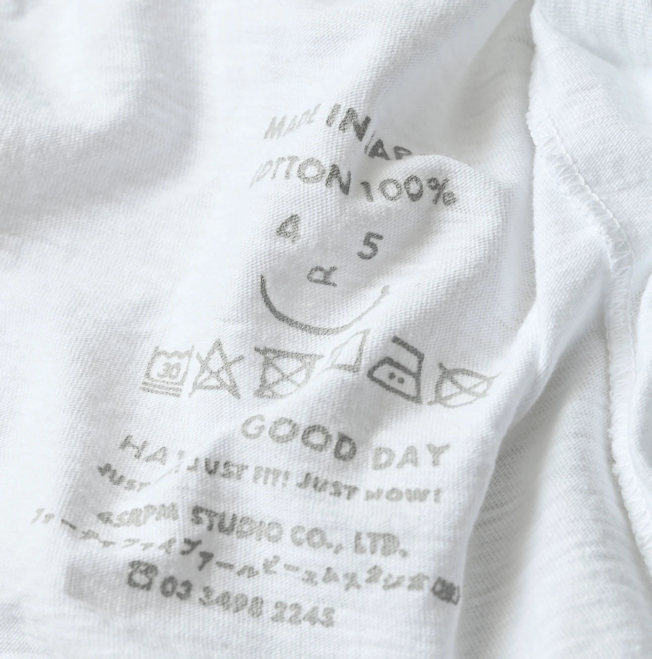 45R Tenjiku 908 Polo Shirt (White)