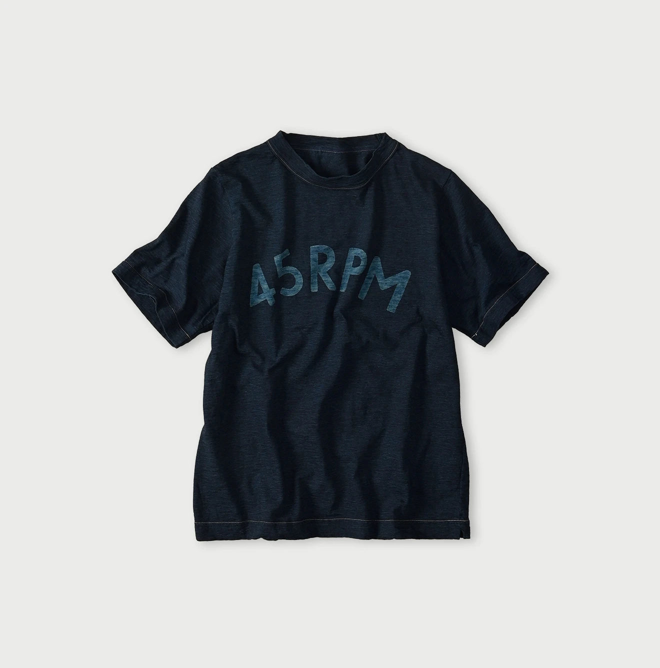 45R Indigo Big Logo 908 T-shirt - Image 1