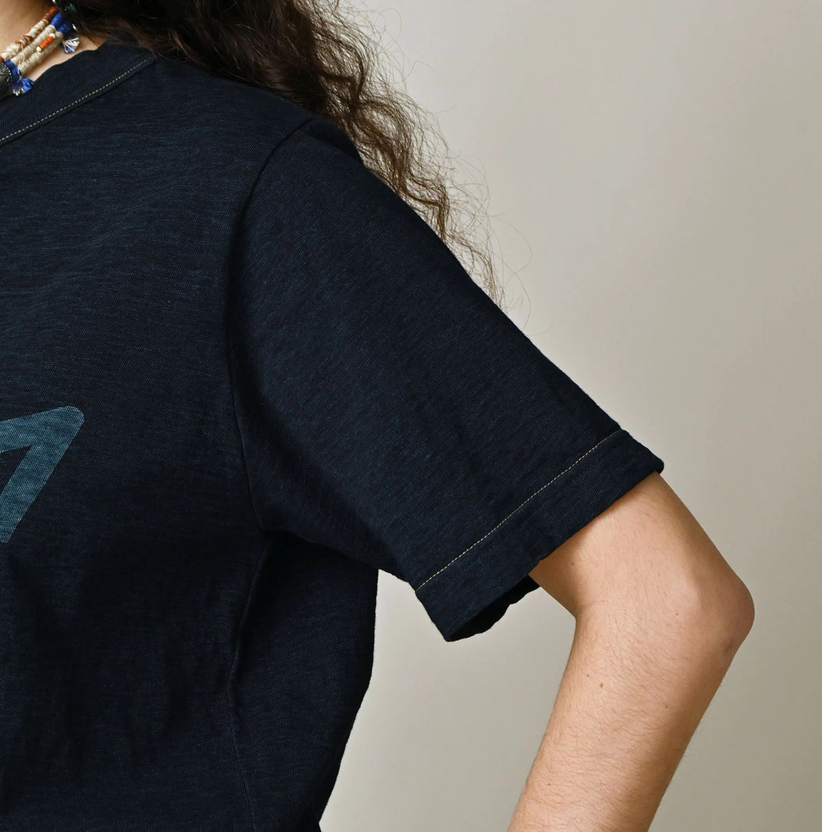 45R Indigo Big Logo 908 T-shirt