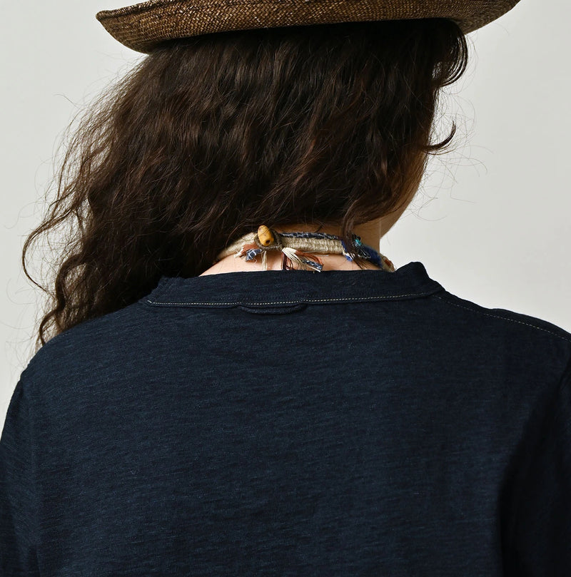 45R Indigo Big Logo 908 T-shirt - Image 13