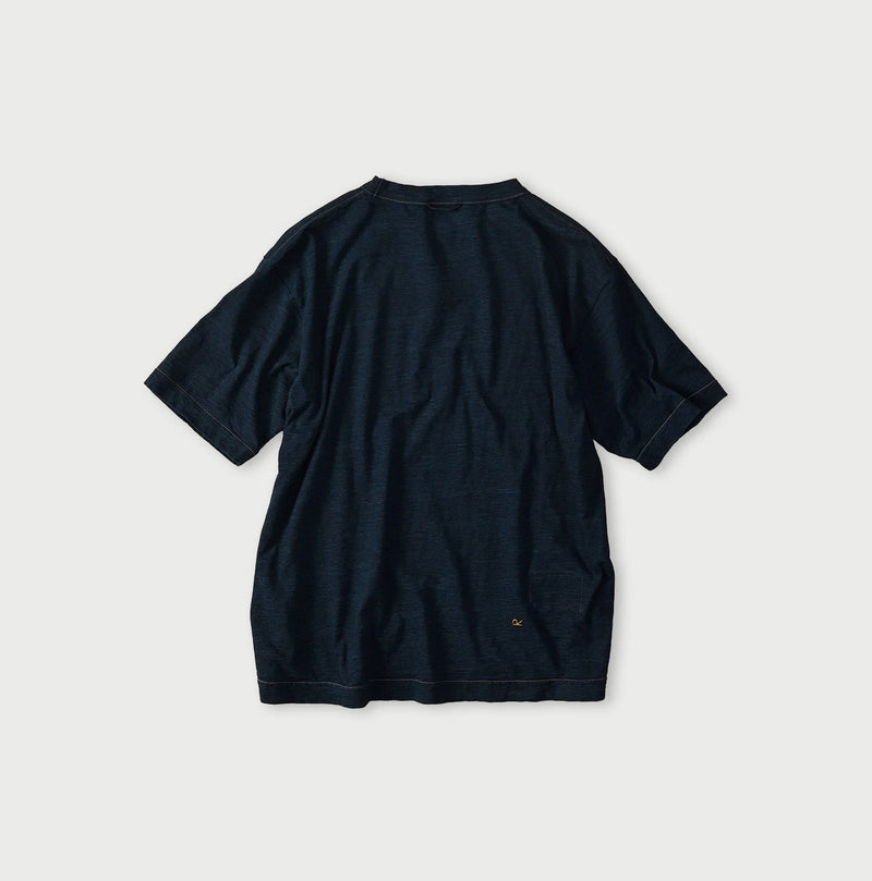 45R Indigo Bold Logo 908 Ocean T-shirt - Image 15