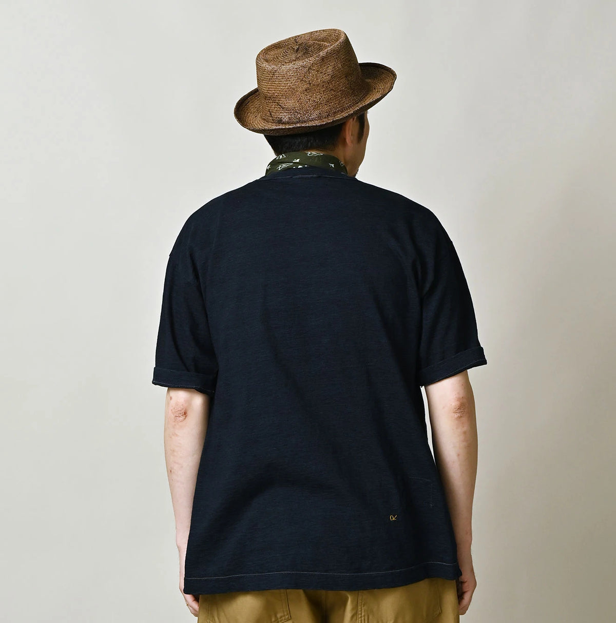 45R Indigo Bold Logo 908 Ocean T-shirt