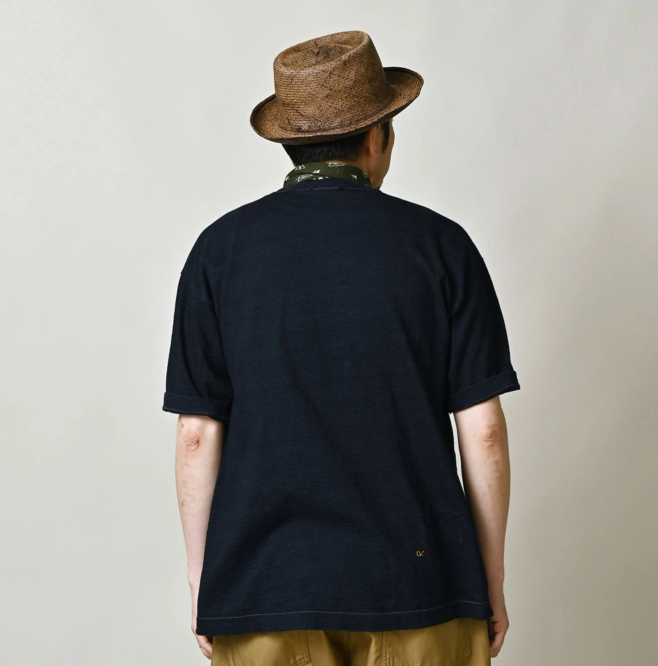 45R Indigo Bold Logo 908 Ocean T-shirt - Image 9