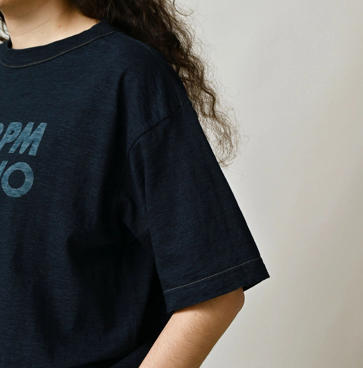 45R Indigo Bold Logo 908 Ocean T-shirt