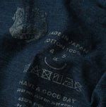 45R Indigo Bold Logo 908 Ocean T-shirt
