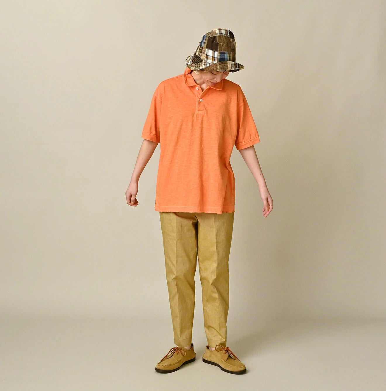 45R Tenjiku 908 Polo Shirt (Plant-Based Dye) - Image 8